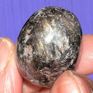 Coppernite Indian Nuumite Crystal Tumble